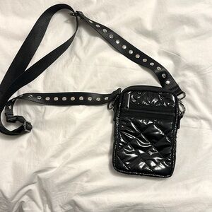 Black Patent Haute Shore Crossbody